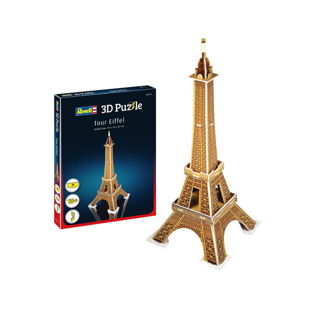 REVELL MINI 3D PUZZLE TOUR EIFFEL,Ages10+ — Revell