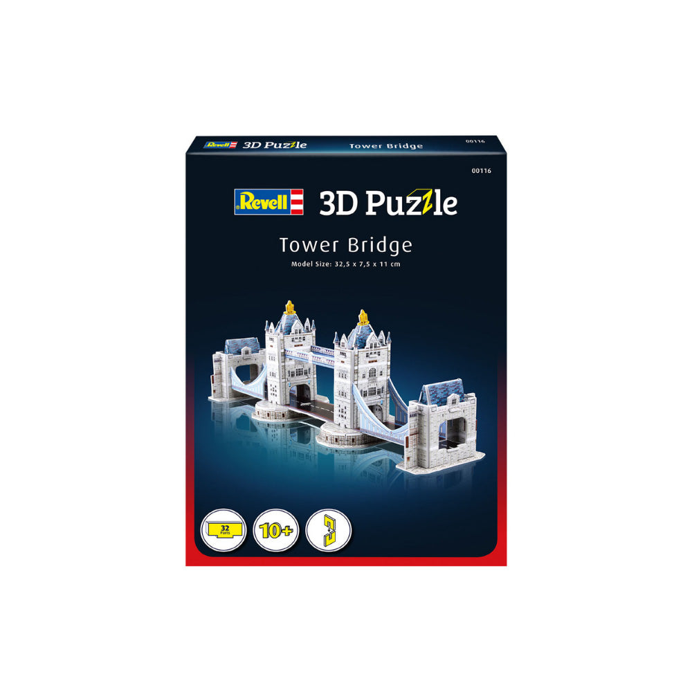 REVELL MINI 3D PUZZLE TOWER BRIDGE,Ages10+ — Revell