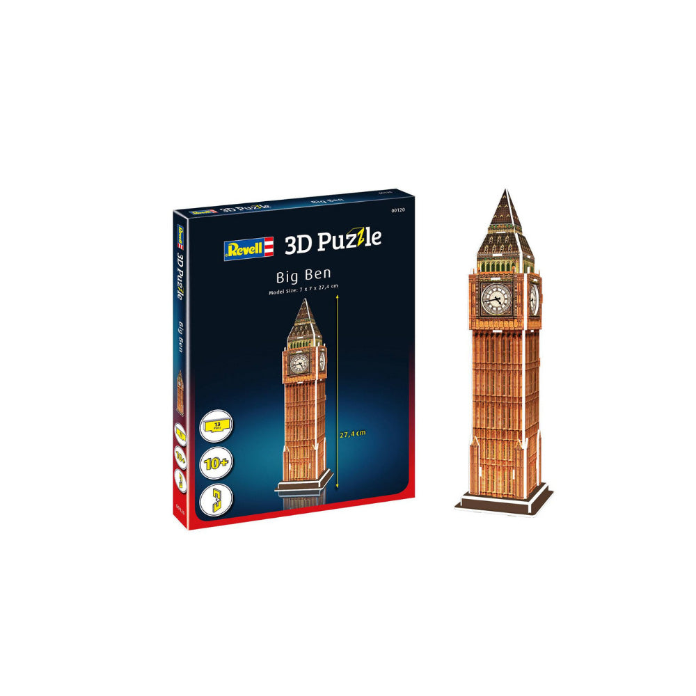 REVELL MINI 3D PUZZLE BIG BEN,Ages10+ — Revell