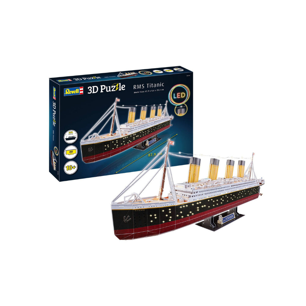 REVELL 3D PUZZLE RMS TITANIC LED EDITION, Ages10+ — Revell