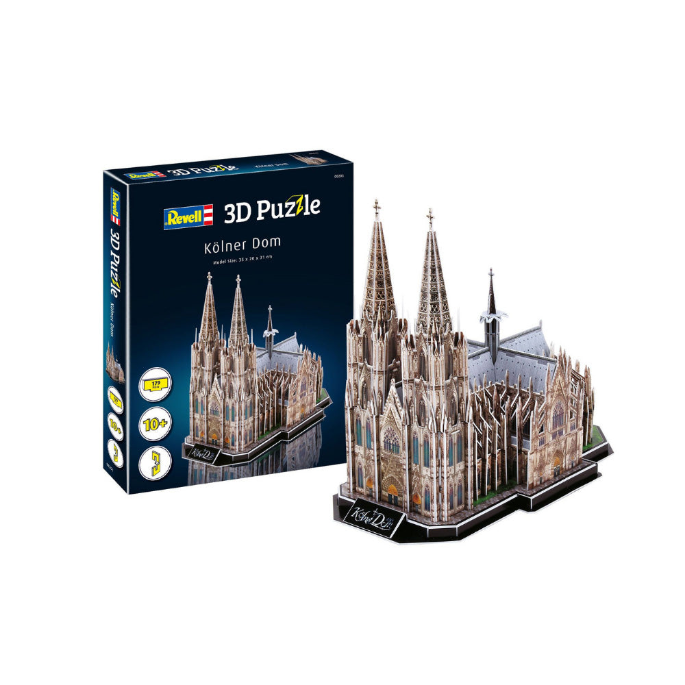 REVELL 3D PUZZLE COLOGNE CATHEDRAIR, Ages10+ — Revell