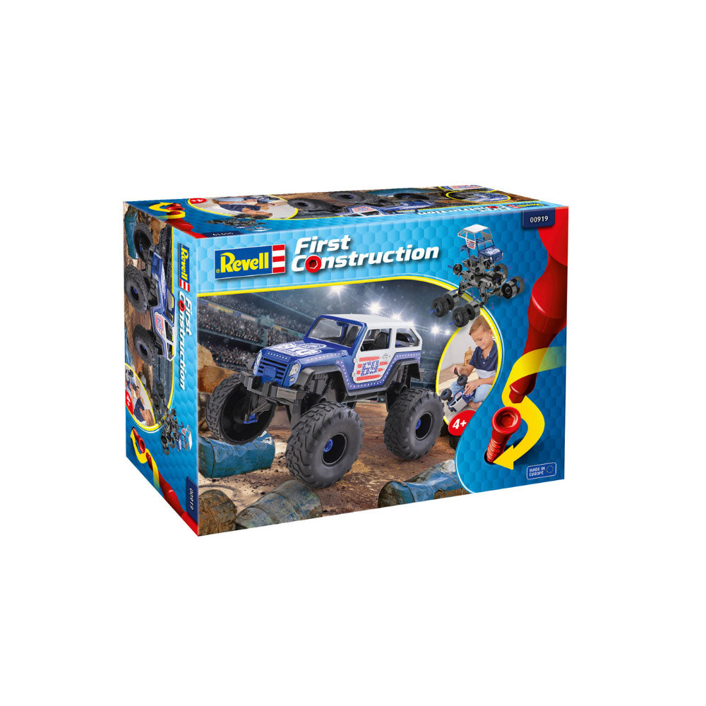 REVELL MONSTER TRUCK-FIRST CONSTRUCTION, Ages4+ — Revell
