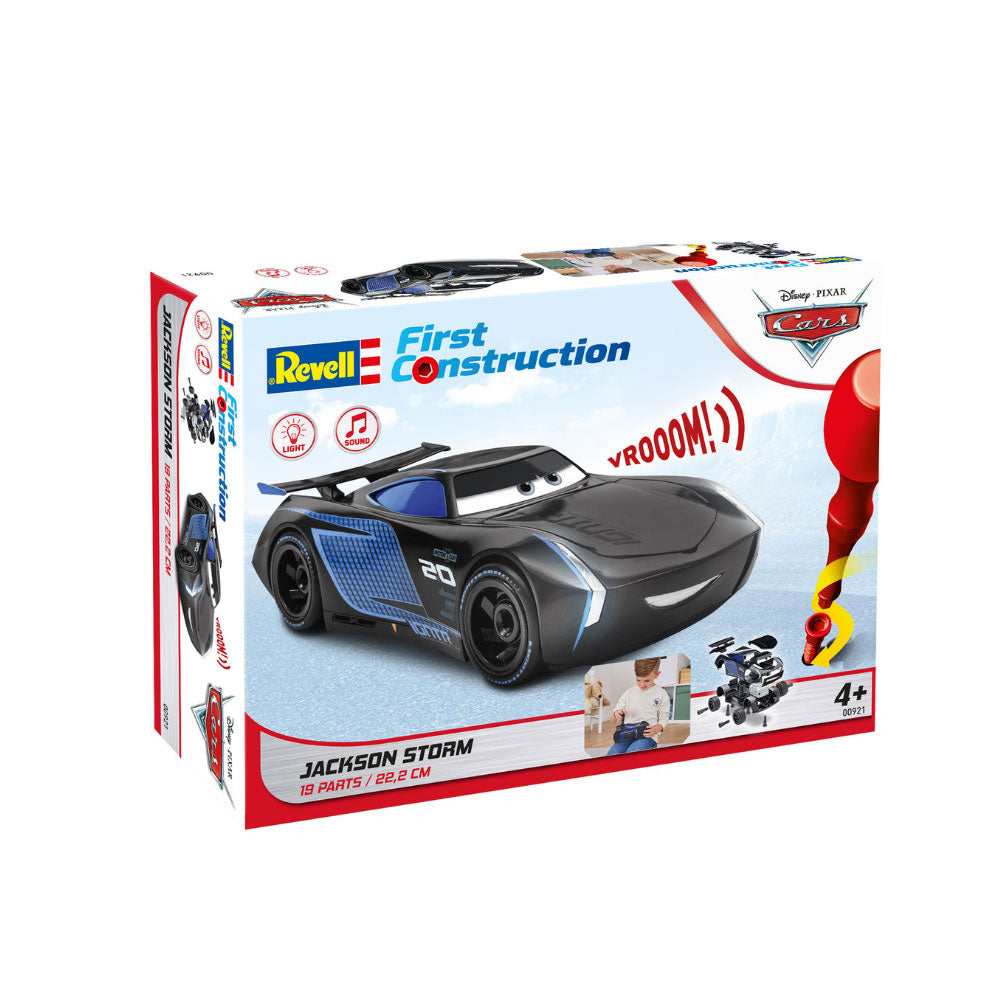 REVELL JACKSON STORM-FIRST CONSTRUCTION, Ages 4+ — Revell