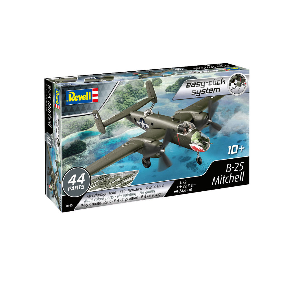 REVELL MITCHELL B-25-ASSEMBLY KIT, Ages 10+ — Revell