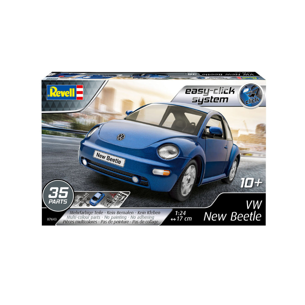 REVELL VW NEW BEETLE-ASSEMBLY KIT, Ages 10+ — Revell