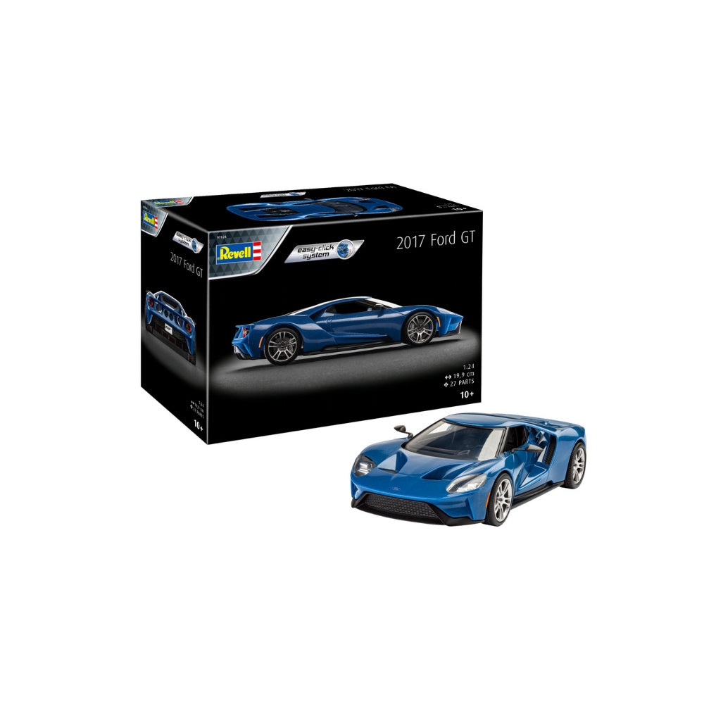 REVELL FORD GT 2017-MULTICOLOUR ASSEMBLY KIT, Ages 10+ — Revell
