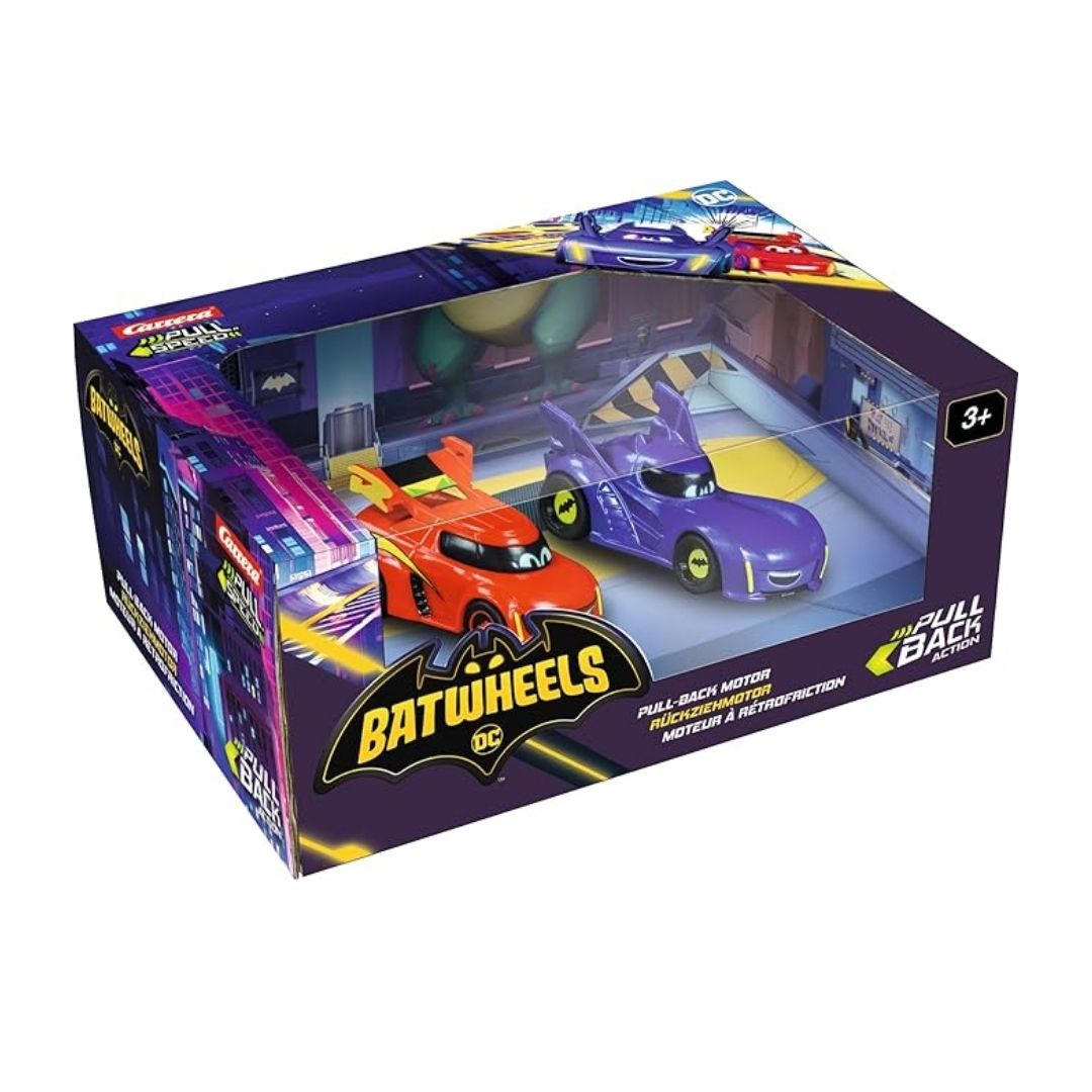 CARRERA PULL N SPEED TWINPACK BAM VS REDBIRD 1:43, Ages 3+ — Carrera