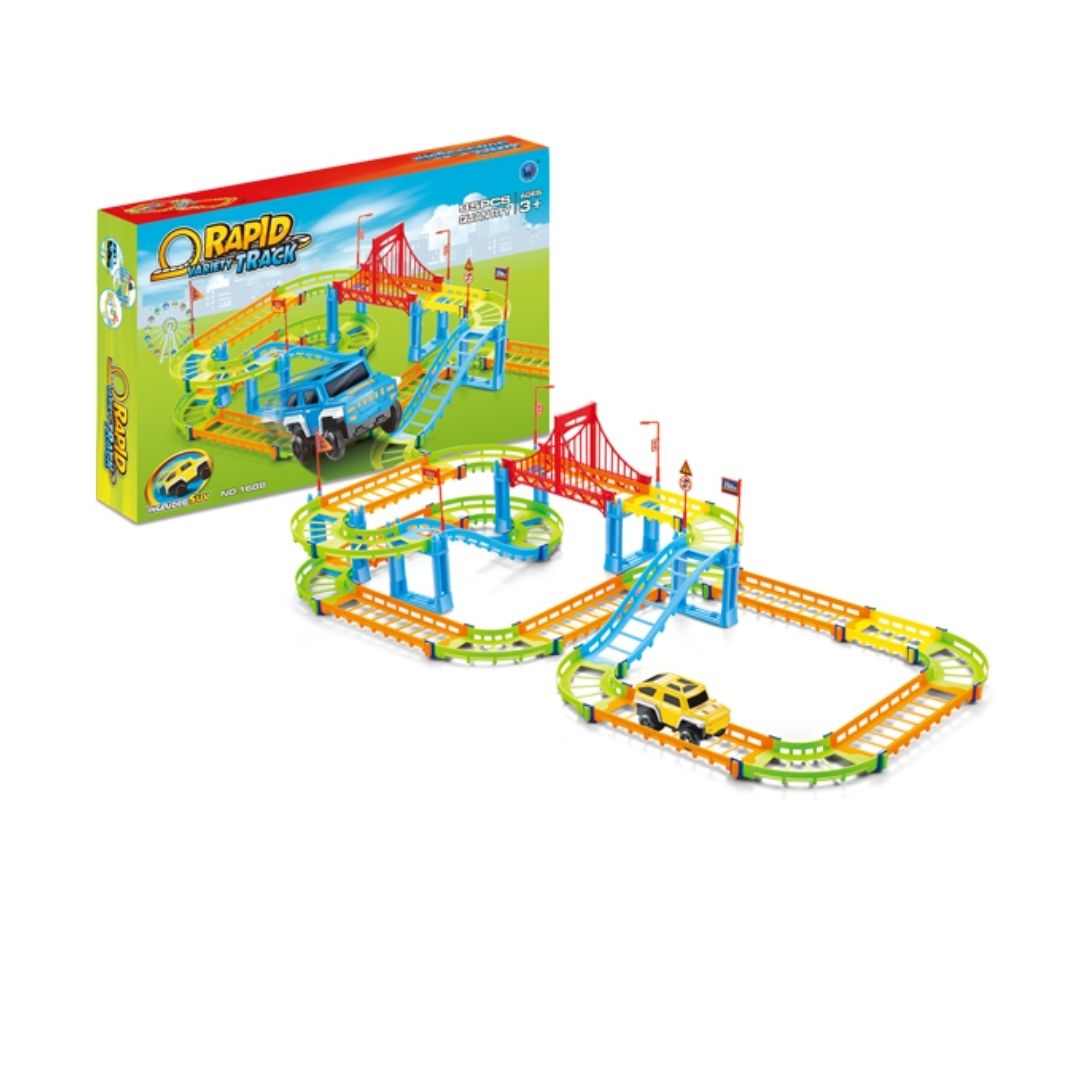 SYNPO TRACK SET 33 PCS, Ages 3+