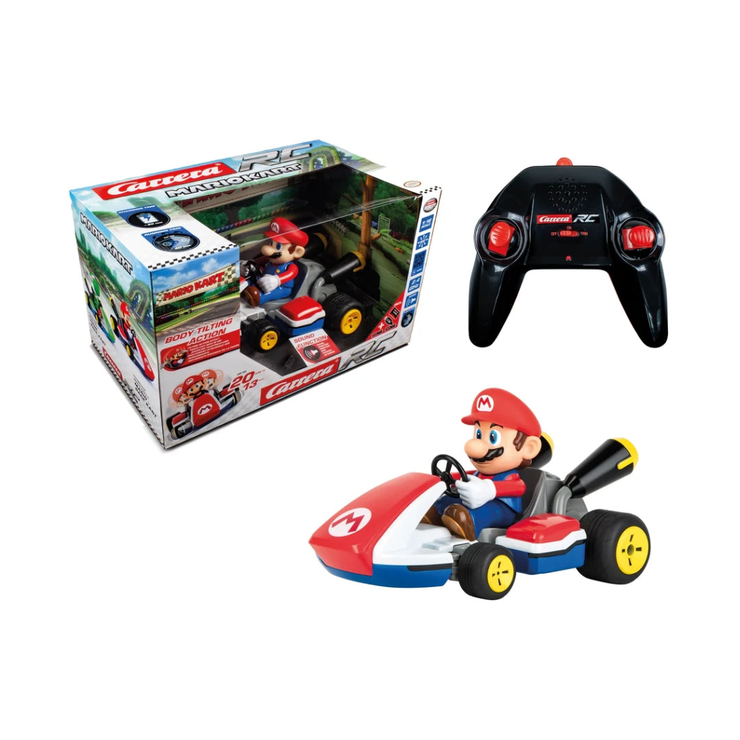 CARRERA RC MARIO RACE KART W/SOUND, Ages 6+ — Carrera