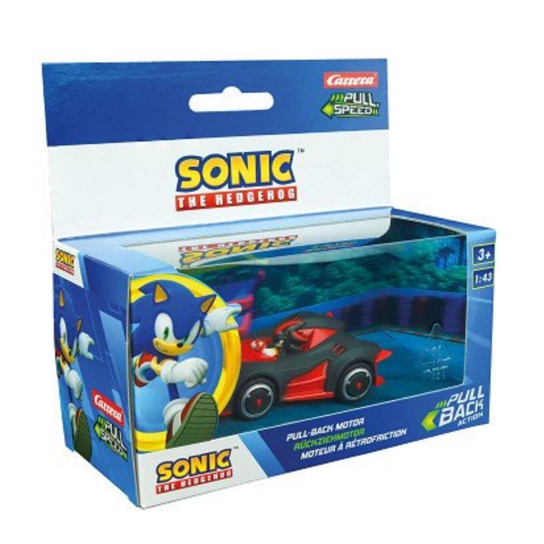 CARRERA PULL N SPEED SONIC THE HEDGEHOG, Ages 3+ — Carrera