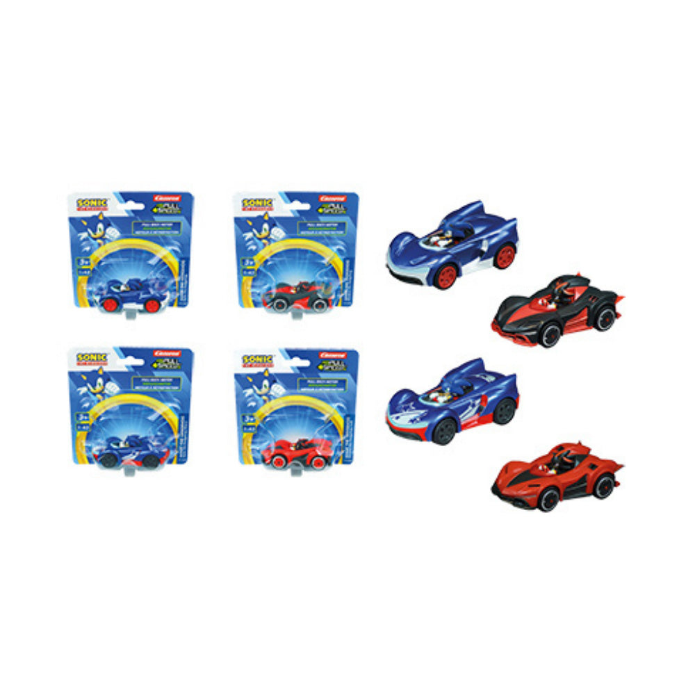 CARRERA PULL N SPEED SONIC RACING BLISTER, Ages 3+ — Carrera