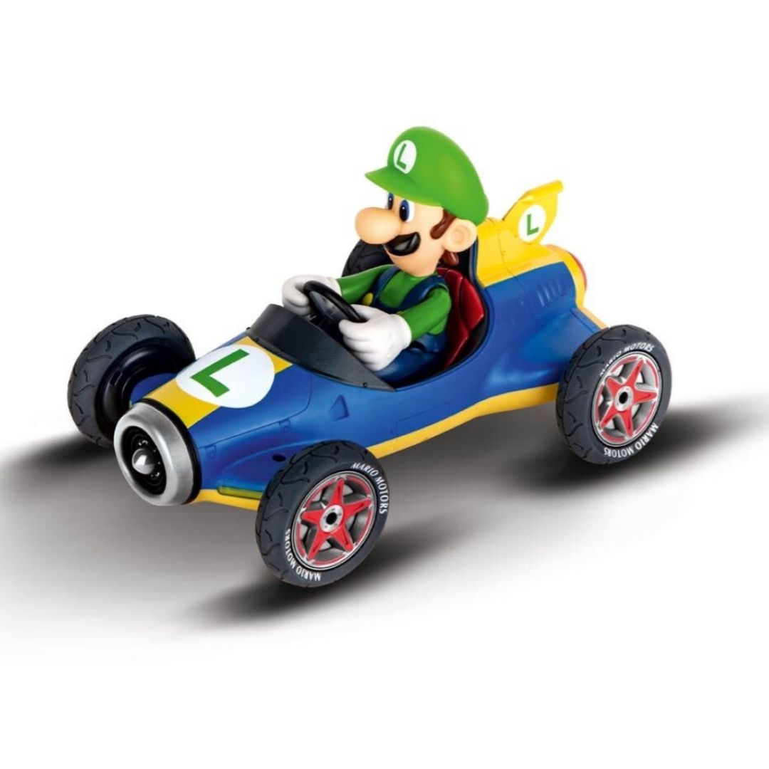 CARRERA RC MARIO KART MACH8-LUIGI 1:18, Ages 6+ — Carrera