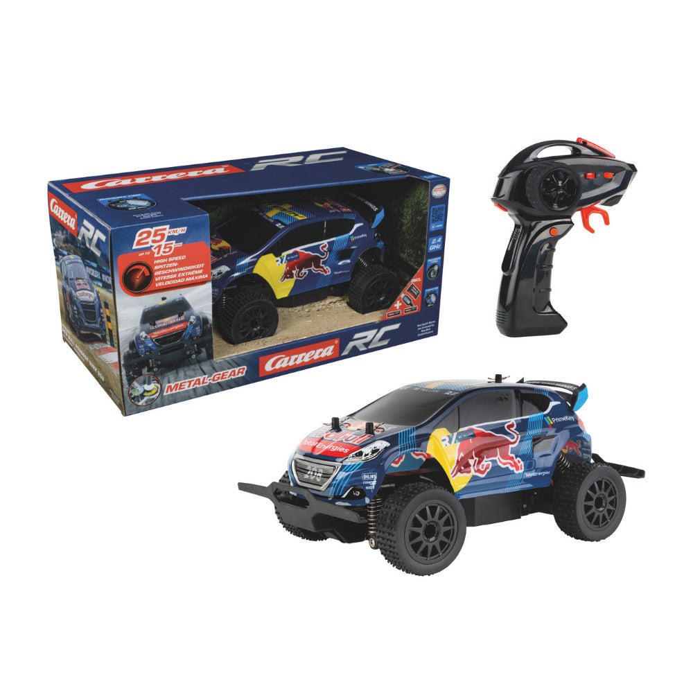 CARRERA RC RED BULL PEUGEOT WRX 208 RALLYCROSS, Ages 12+ — Carrera