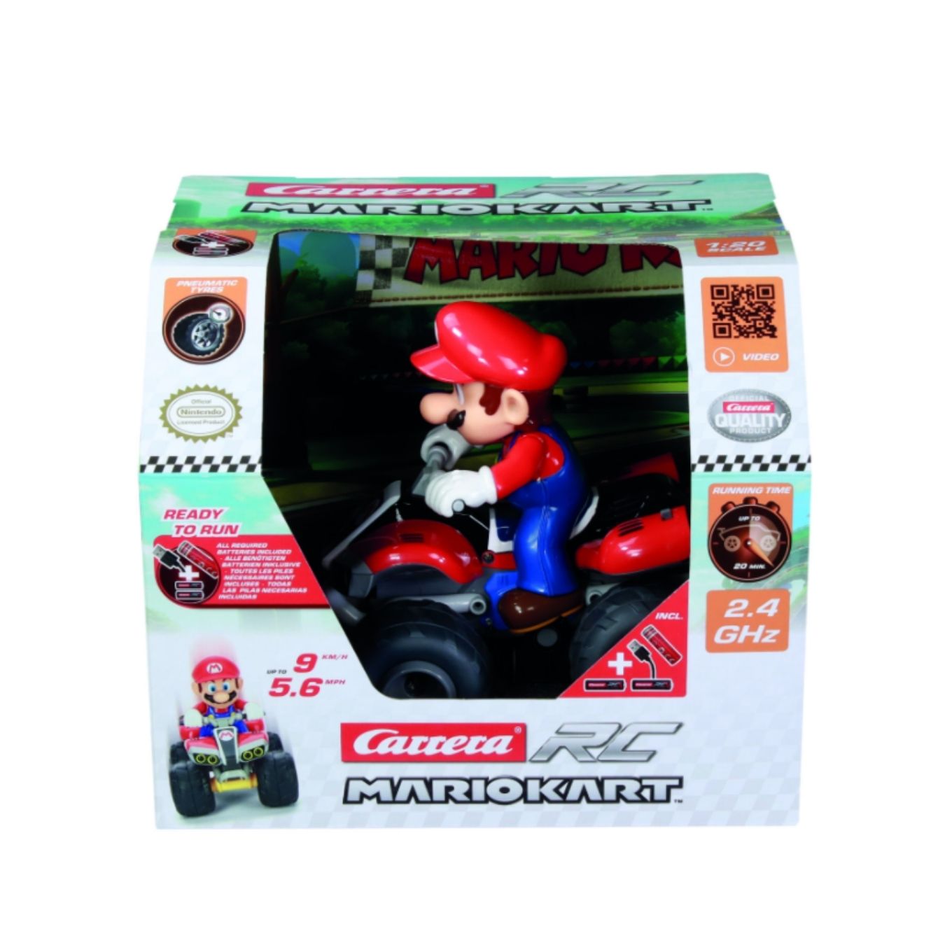 CARRERA MARIO KART MARIO QUAD, Ages 6+ — Carrera