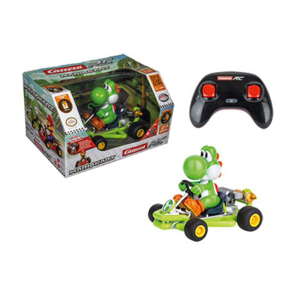 CARRERA RC MARIO KART PIPE KART YOSHI, Ages 6+ — Carrera