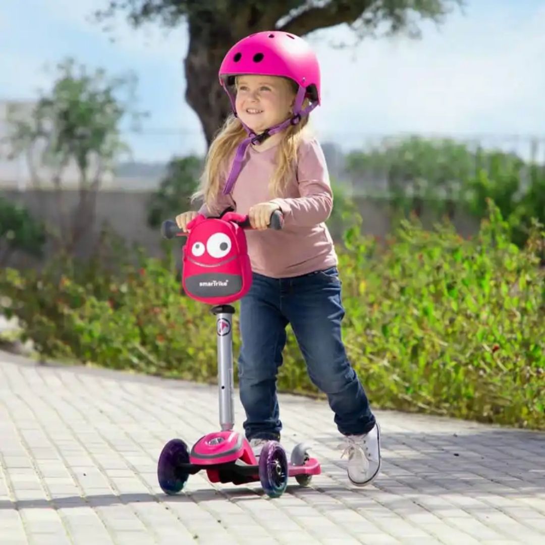 SMARTRIKE T SCOOTER T1 PINK, Ages 15M+