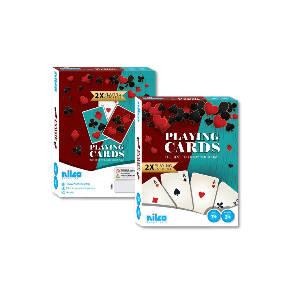 NILCO PLAYING CARDS 2X1, Ages 6+ — Nilco