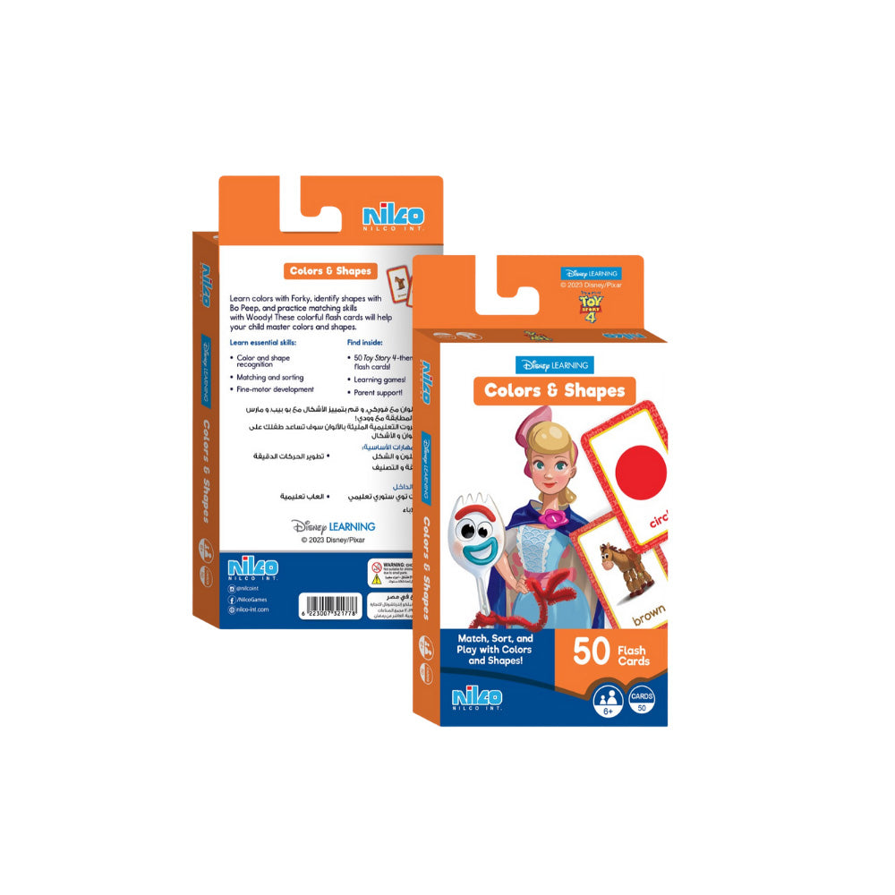 NILCO TOY STORY 4 COLORS AND SHAPES, Ages 6+ — Nilco