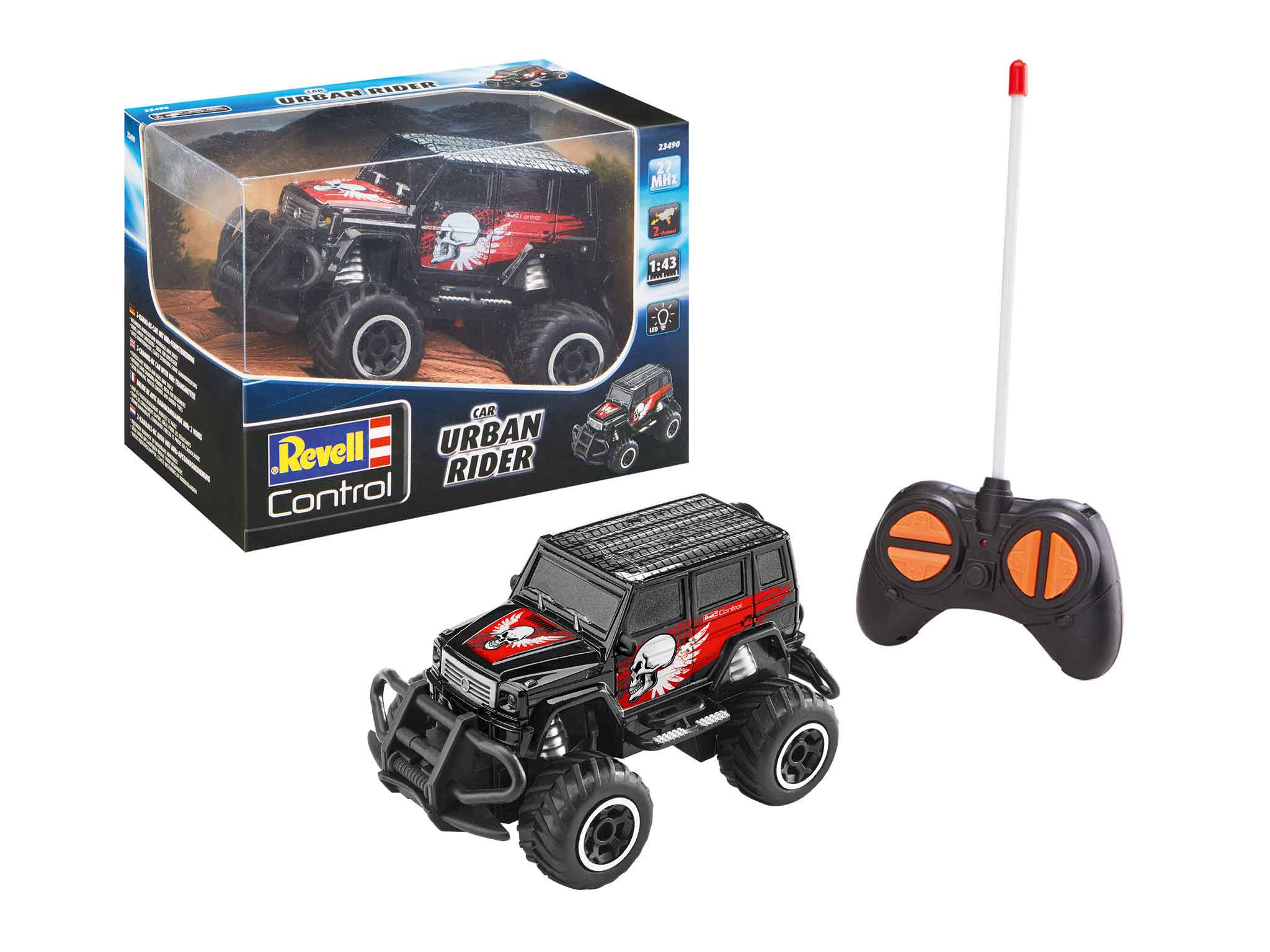 REVELL RC CAR-URBAN RIDER ,Ages6+ — Revell