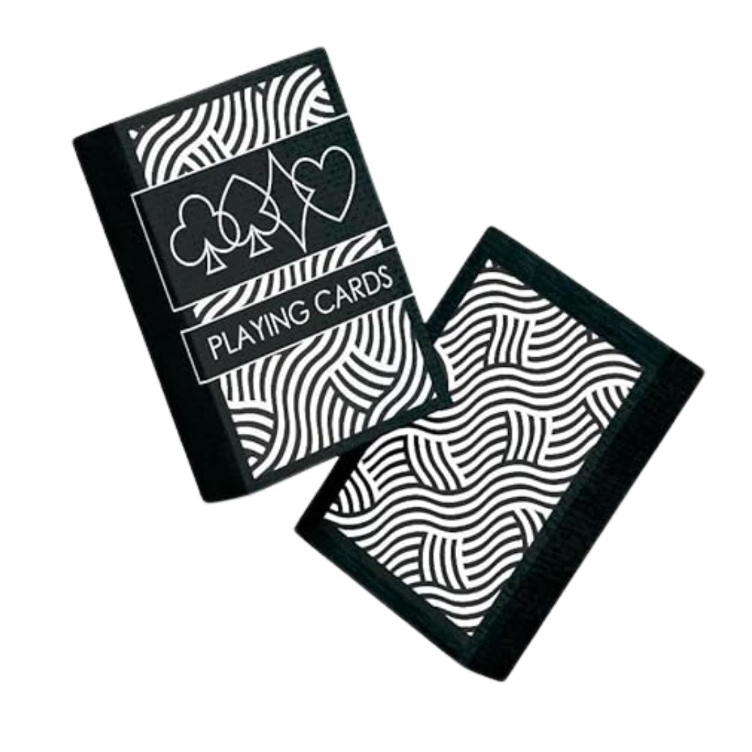 NILCO PREMIUM PLAYING CARDS BLACK, Ages 6+ — Nilco
