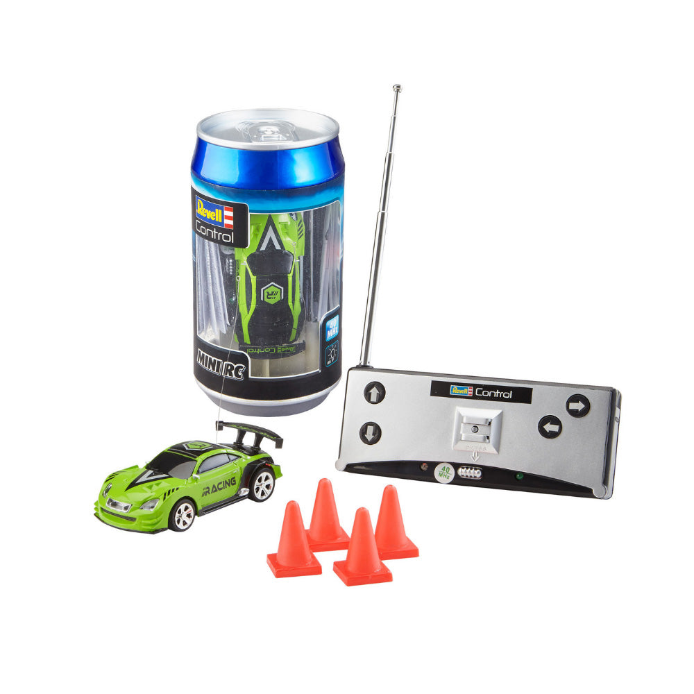 REVELL RC MINI RACING-GRUN IN CAN RECHARGABLE,Ages8+ — Revell