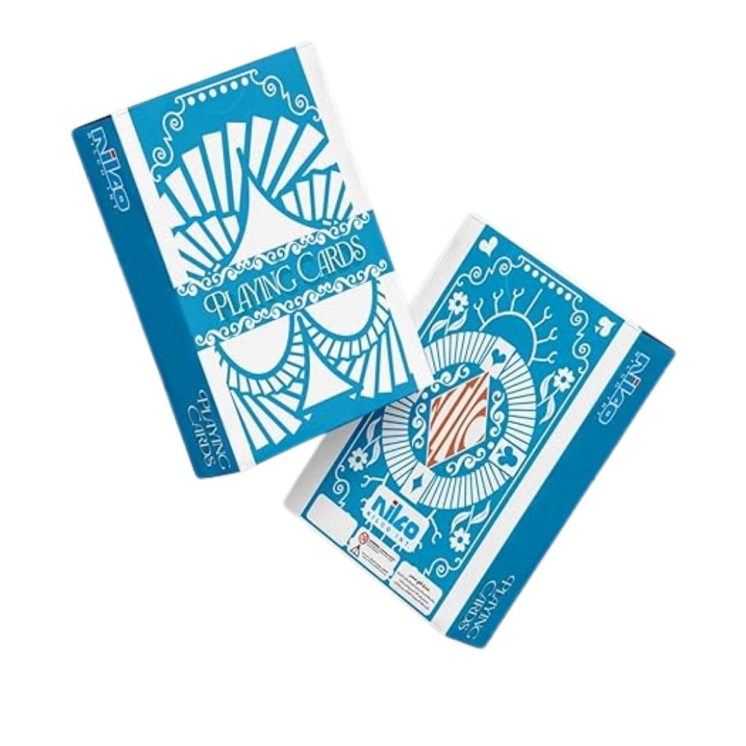 NILCO PREMIUM PLAYING CARDS BLUE, Ages 6+ — Nilco