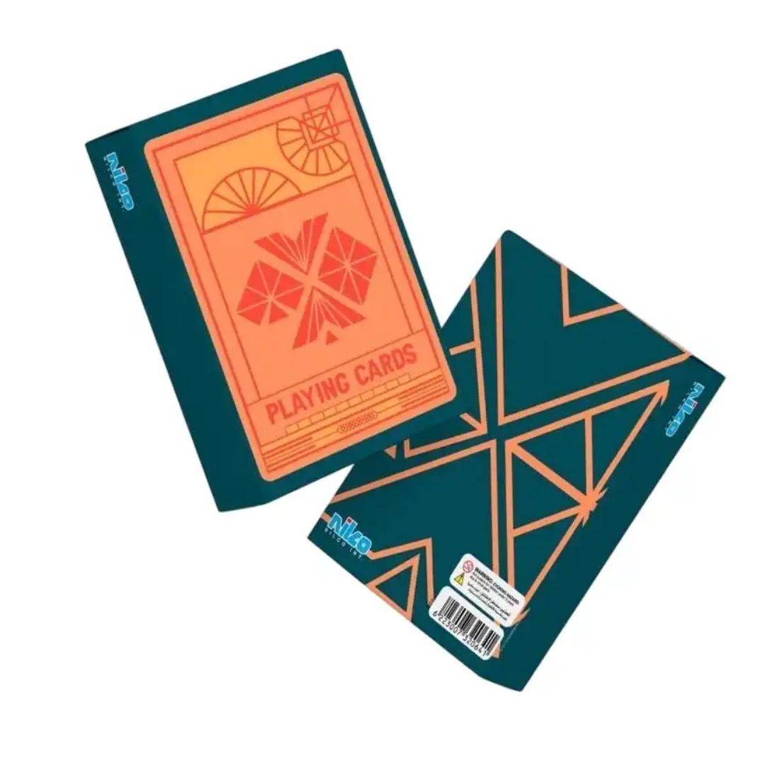 NILCO PREMIUM PLAYING CARDS ORANGE, Ages 6+ — Nilco