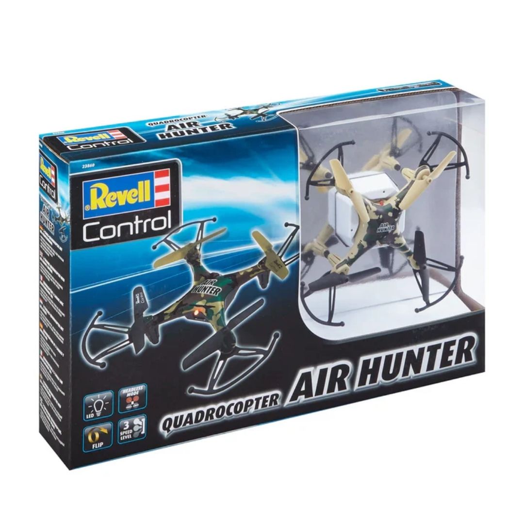 REVELL RC QUADROCOPTER AIR HUNTER, Ages 8+ — Revell