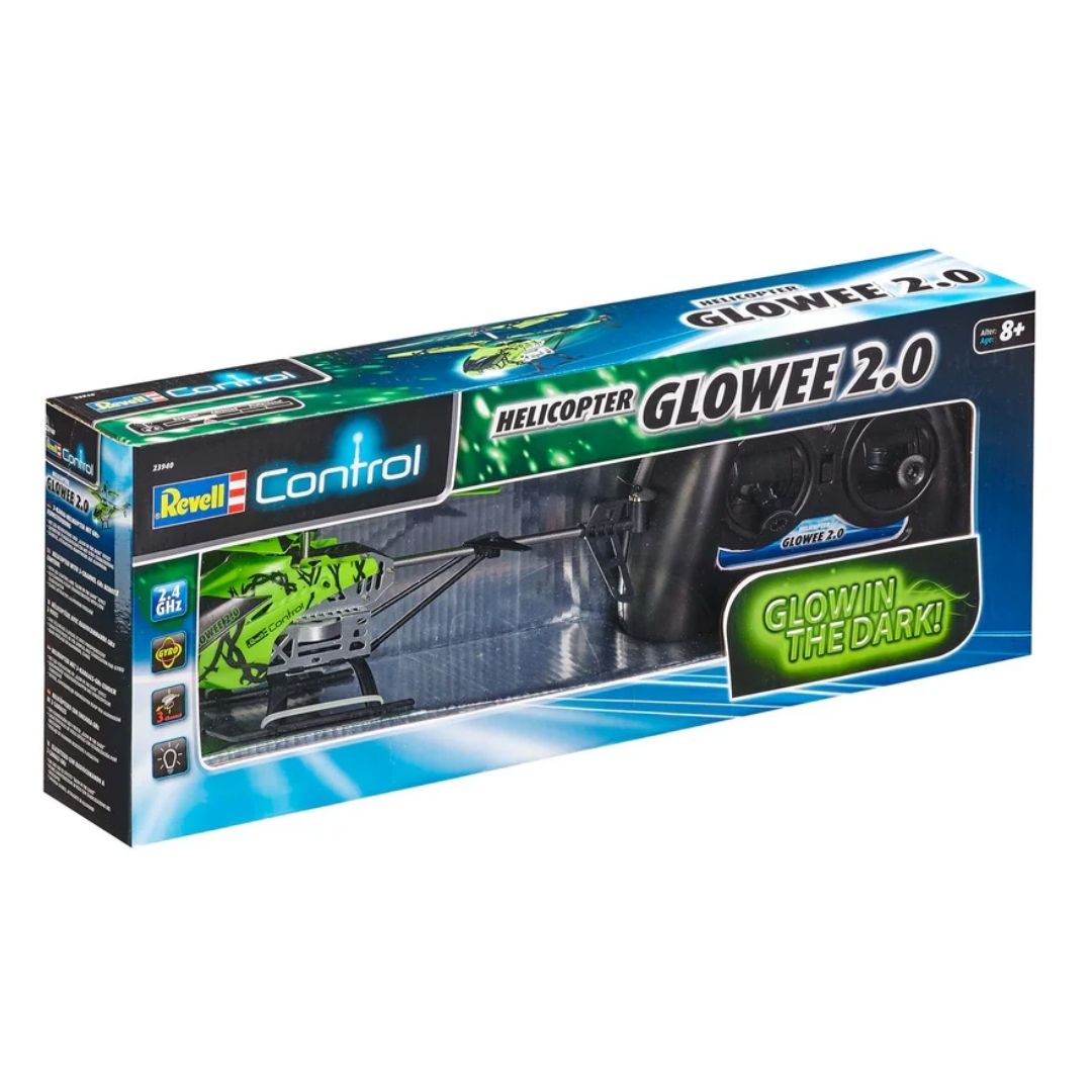 REVELL RC HELICOPTER GLOWEE 2.0, Ages 8+ — Revell