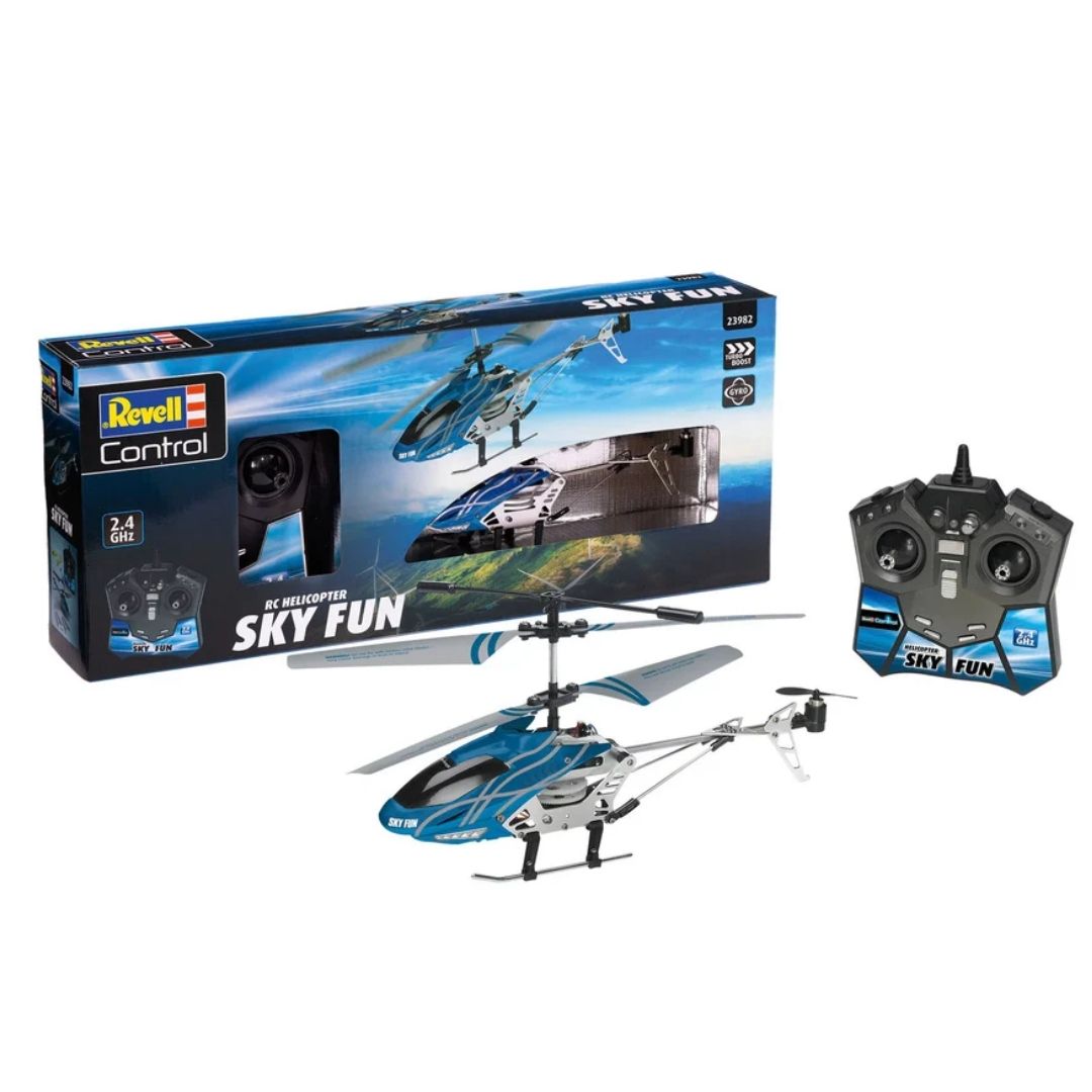 REVELL RC HELICOPTER SKY FUN, Ages 8+ — Revell