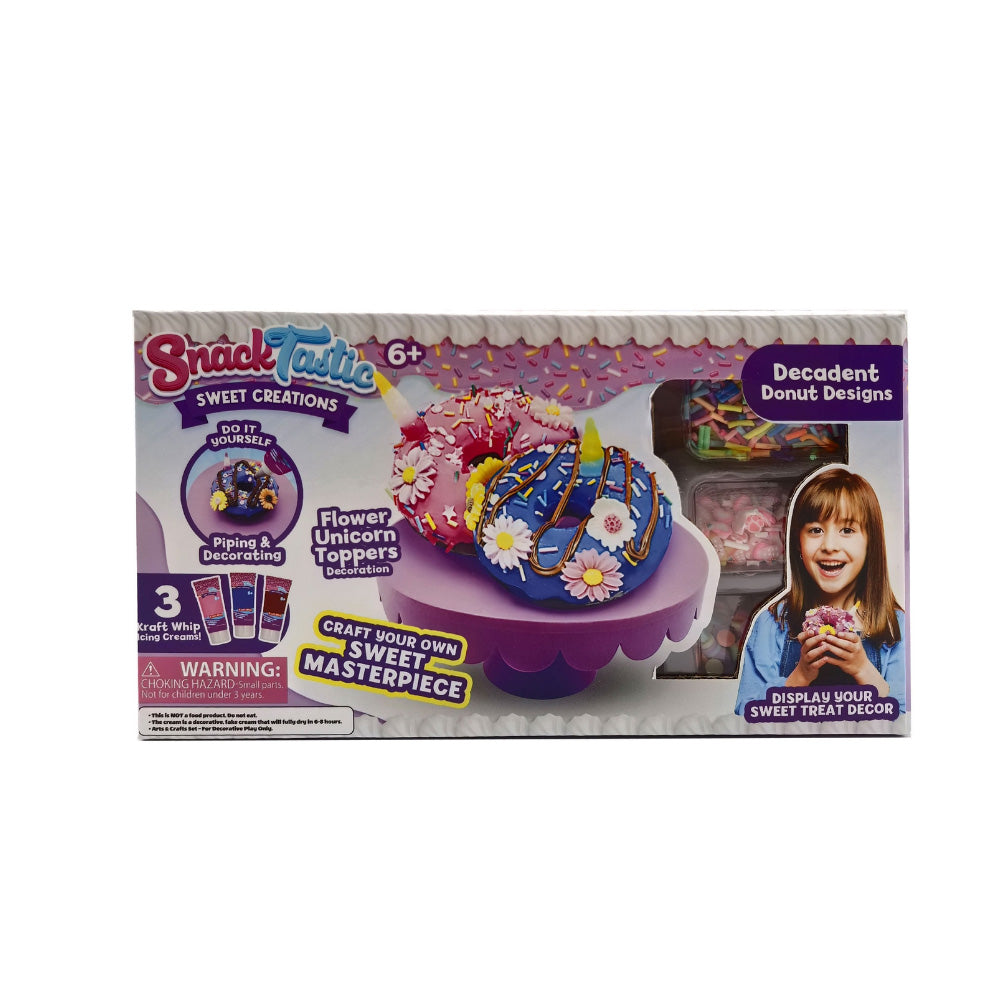 SNACK TASTIC DONUTS DESIGNS,Ages 6+