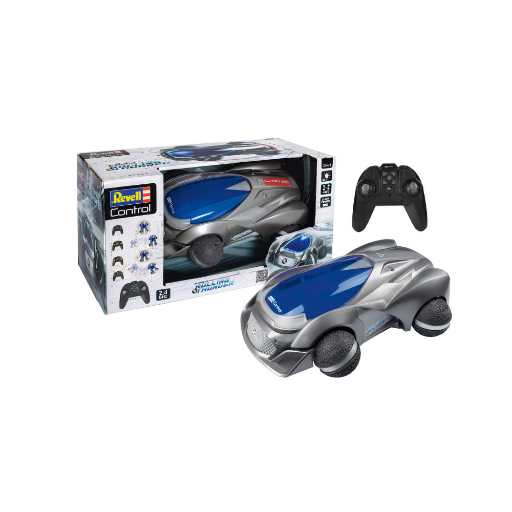 REVELL RC FUTURE CAR ROLLING THUNDER RECHARGABLE, Ages 8+ — Revell