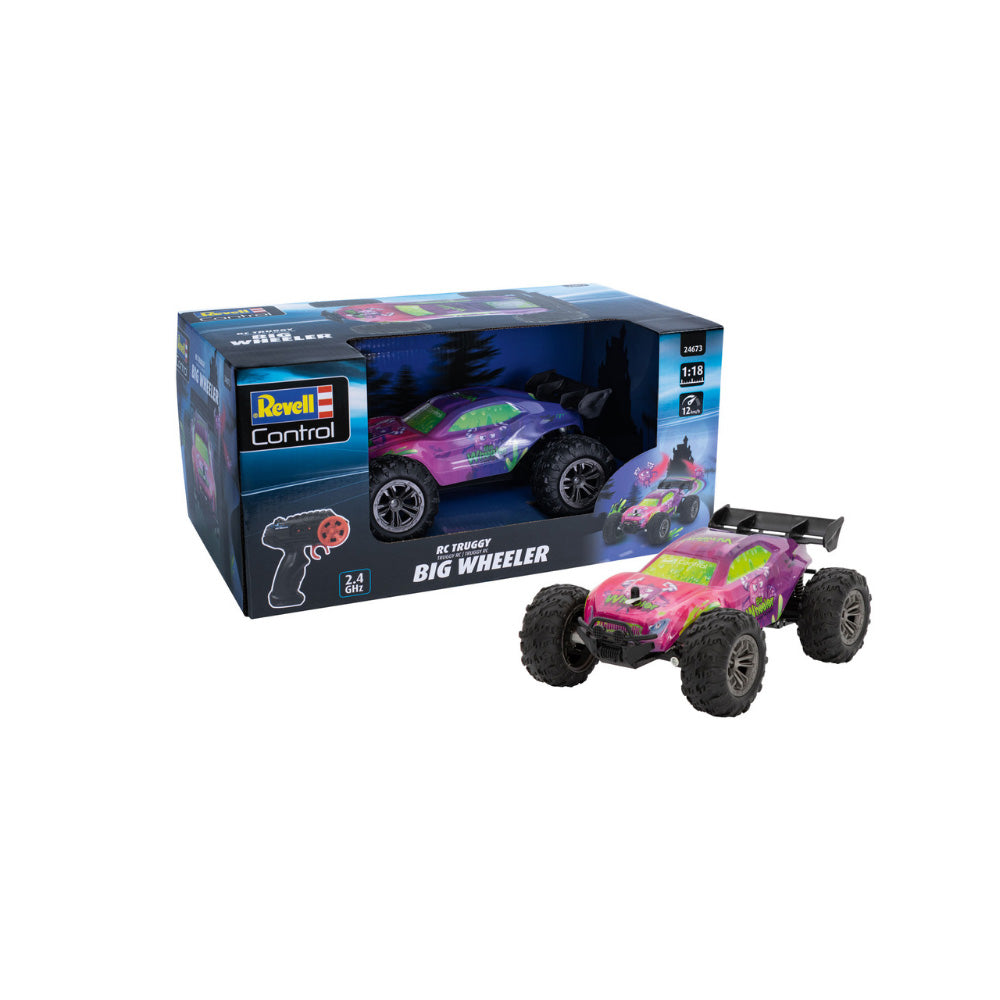 REVELL RC CAR-BIG WHEELER RECHARGABLE,Ages6+ — Revell