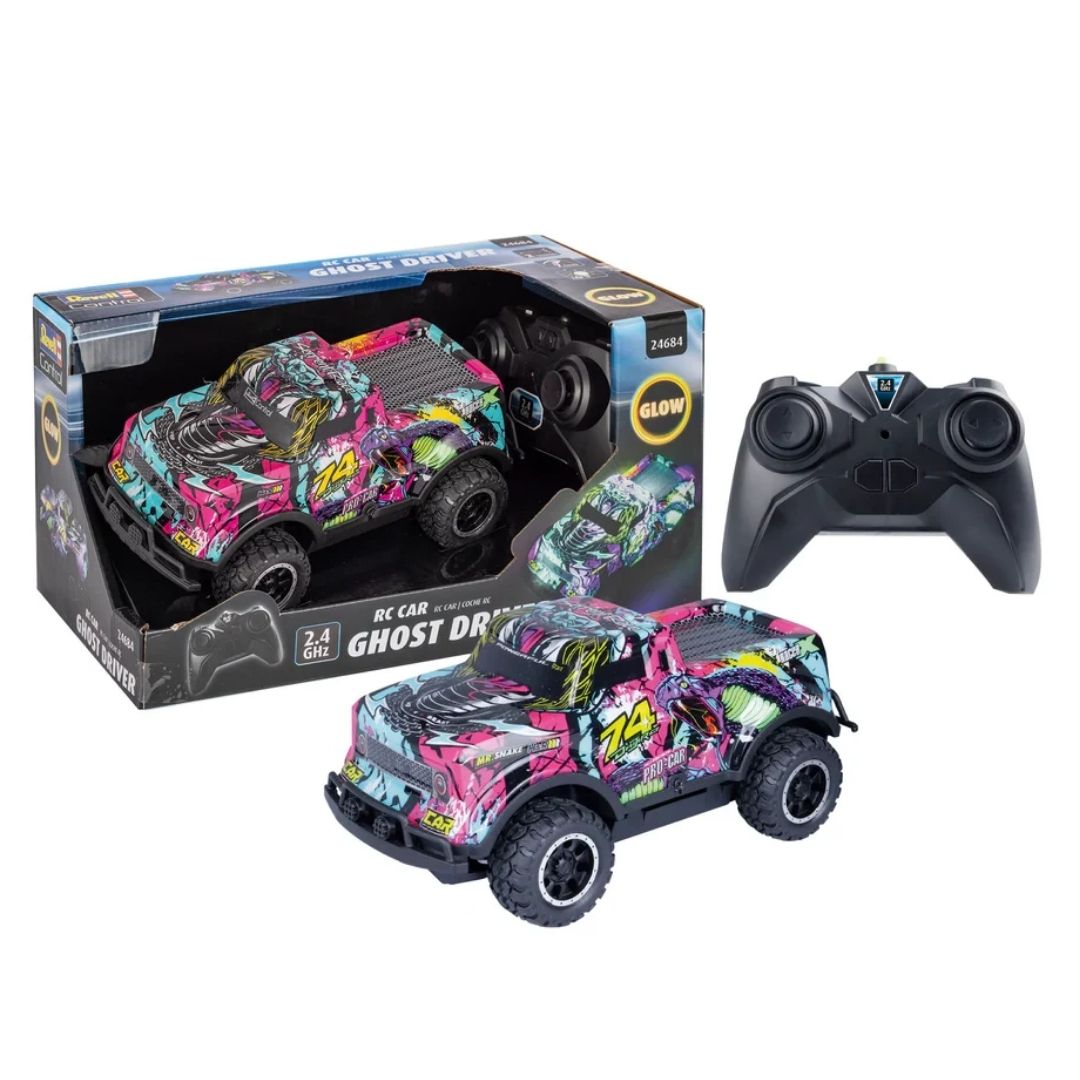 REVELL RC GHOST DRIVER PINK RECHARGABLE, Ages 6+ — Revell