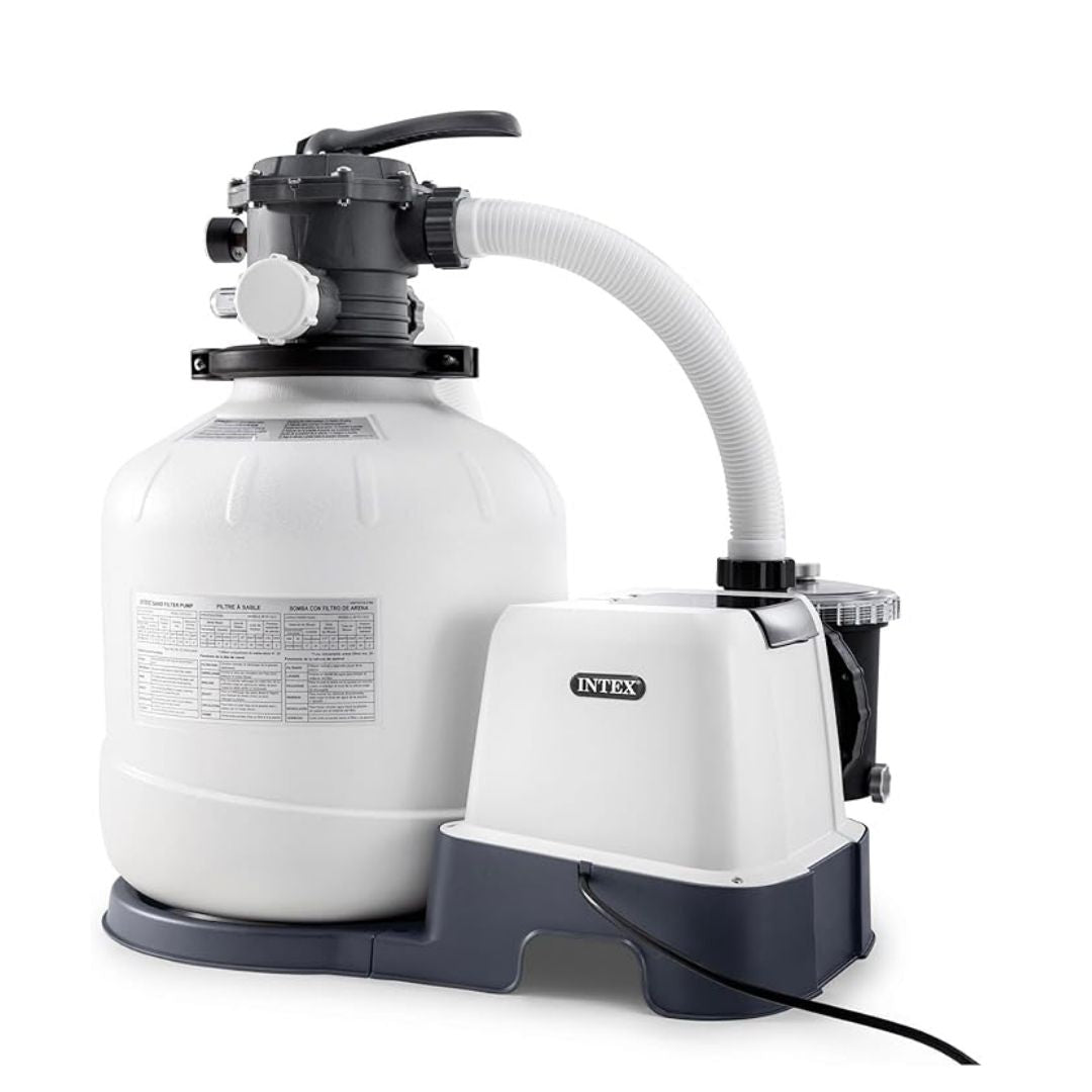 INTEX SAND FILTER 2650 GALLON & SALTWATER SYSTEM (32ft), Ages Adult — Intex