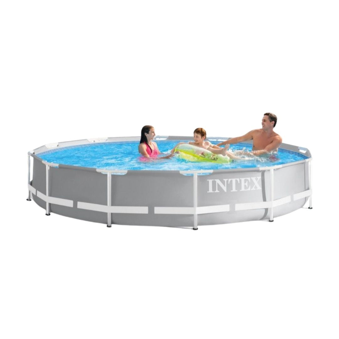 INTEX PRISM FRAMEPOOL W/O PUMP(366X76), Ages 6+ — Intex