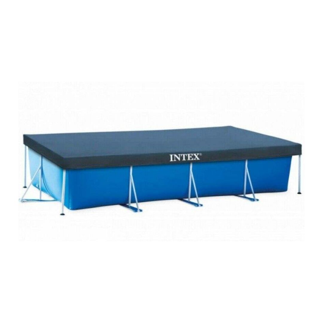 INTEX RECTANGULAR POOL COVER(4.5X2.2X.85), Ages Adult — Intex
