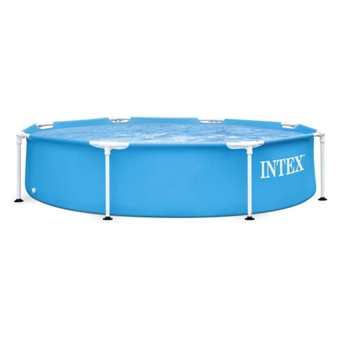 INTEX METAL FRAME POOL(8ft)(244x51), Ages 6+ — Intex