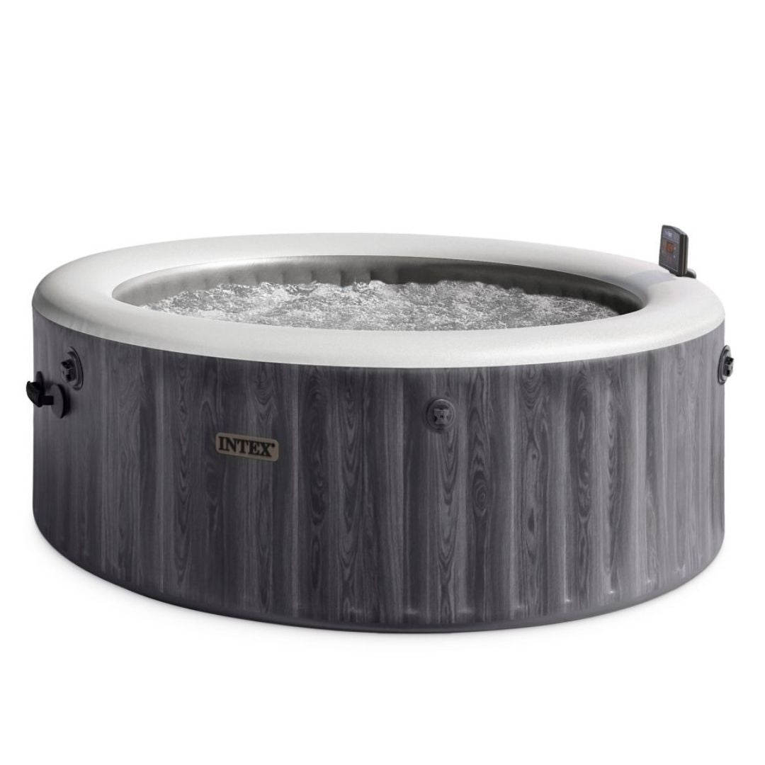 INTEX PURE SPA GREYWOOD 4 PERSON(145x71), Ages 6+ — Intex