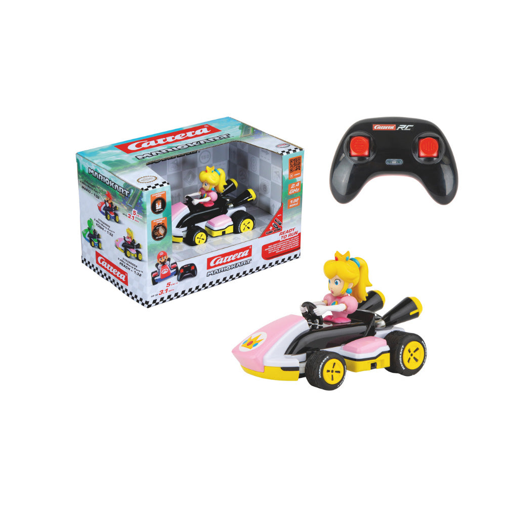 CARRERA RC MARIO KART RACE KART 1:32 PEACH, Ages 6+ — Carrera