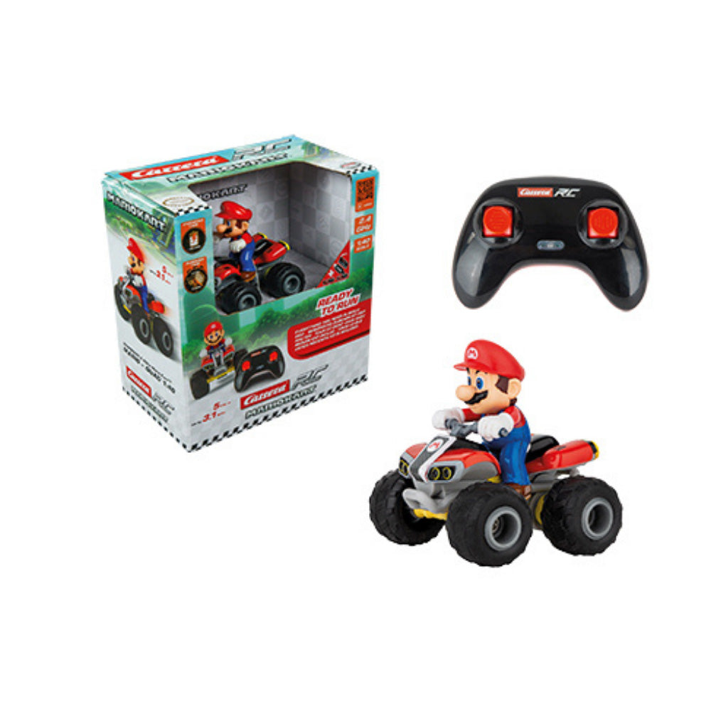 CARRERA RC MARIO KART MARIO QUAD 1:40, Ages 6+ — Carrera