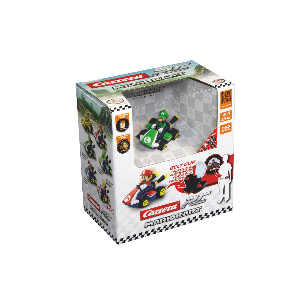CARRERA RC MARIO KART MINI LUIGI 2, Ages 6+ — Carrera