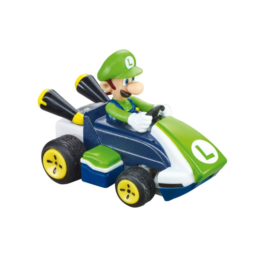 CARRERA MARIO KART MINI RC LUIGI (PAPERBOX), Ages 6+ — Carrera