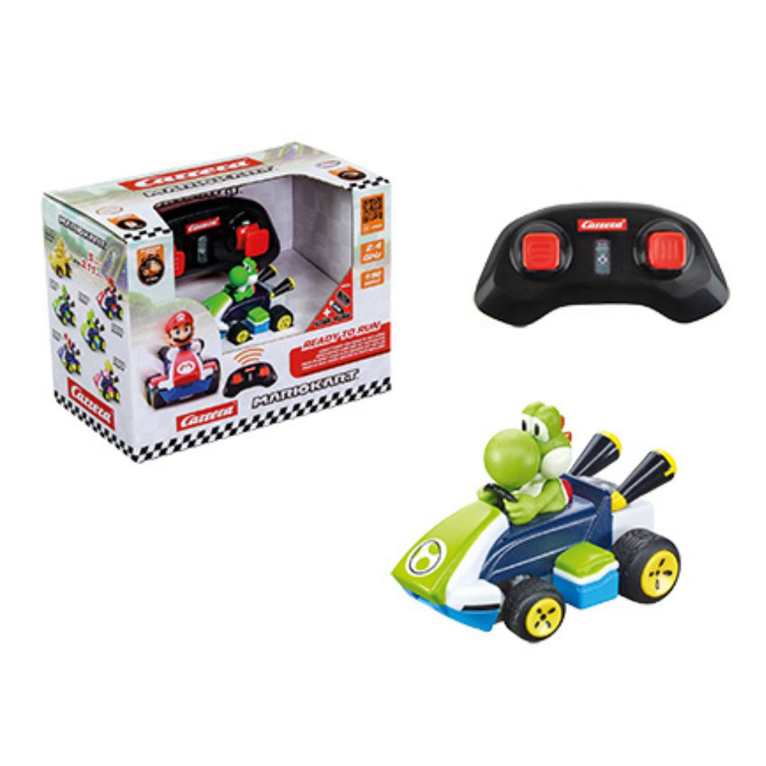 CARRERA MARIO KART MINI RC YOSHI (PAPERBOX), Ages 6+ — Carrera