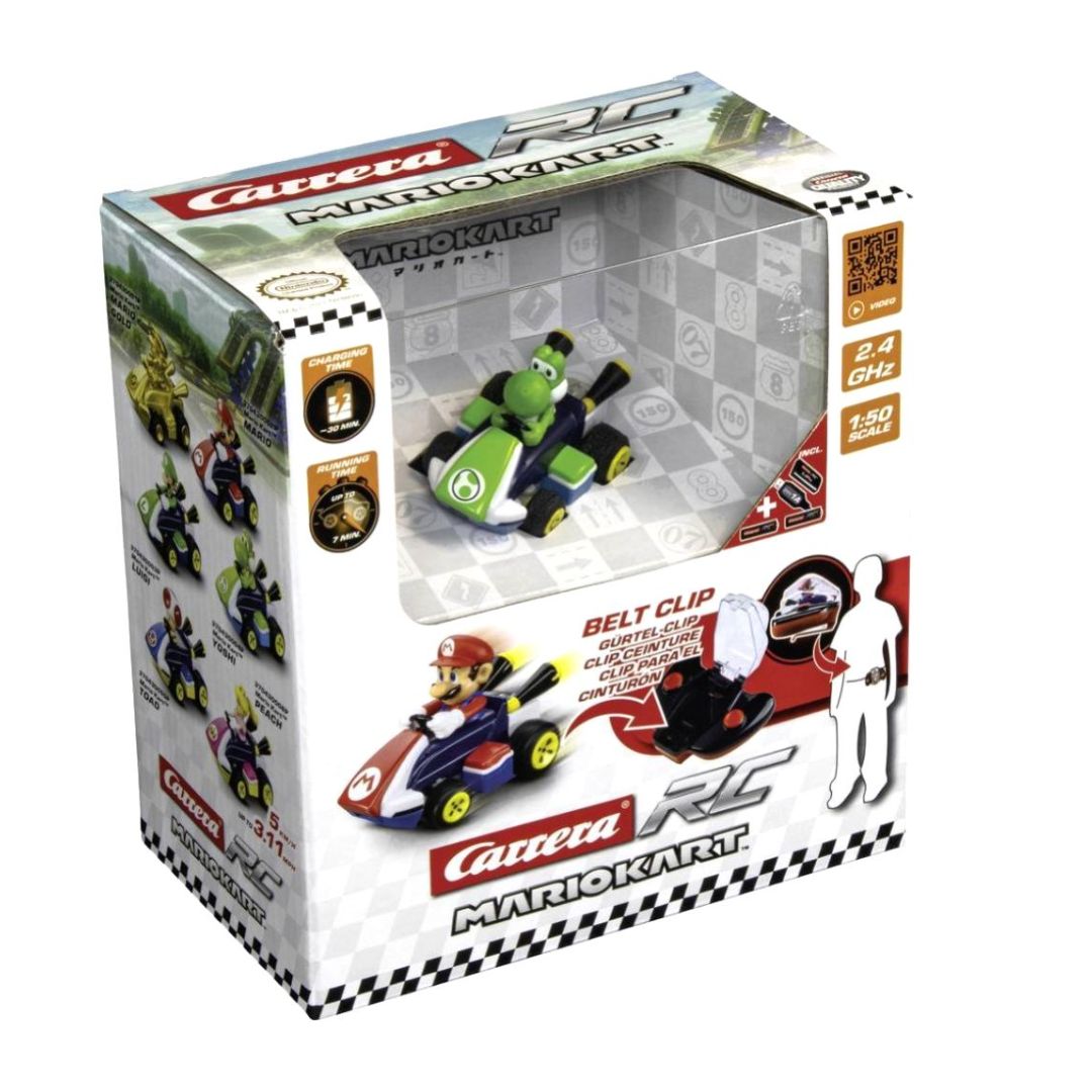 CARRERA MARIO KART MINI RC YOSHI, Ages 6+ — Carrera