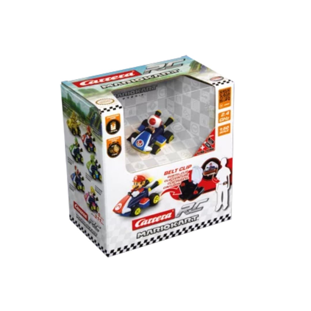 CARRERA MARIO KART MINI RC TOAD, Ages 6+ — Carrera