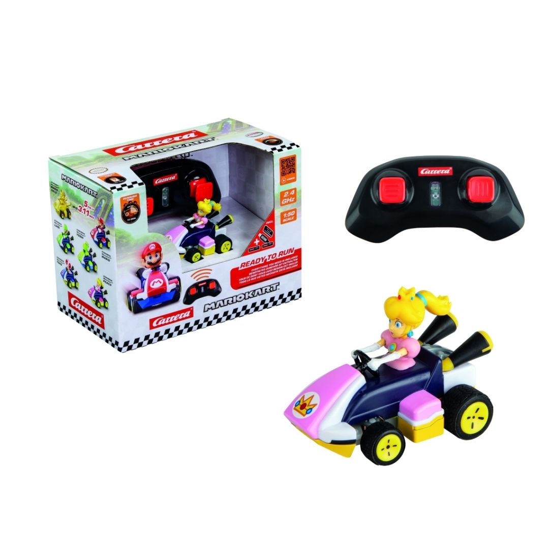 CARRERA MARIO KART MINI RC PEACH (PAPERBOX), Ages 6+ — Carrera