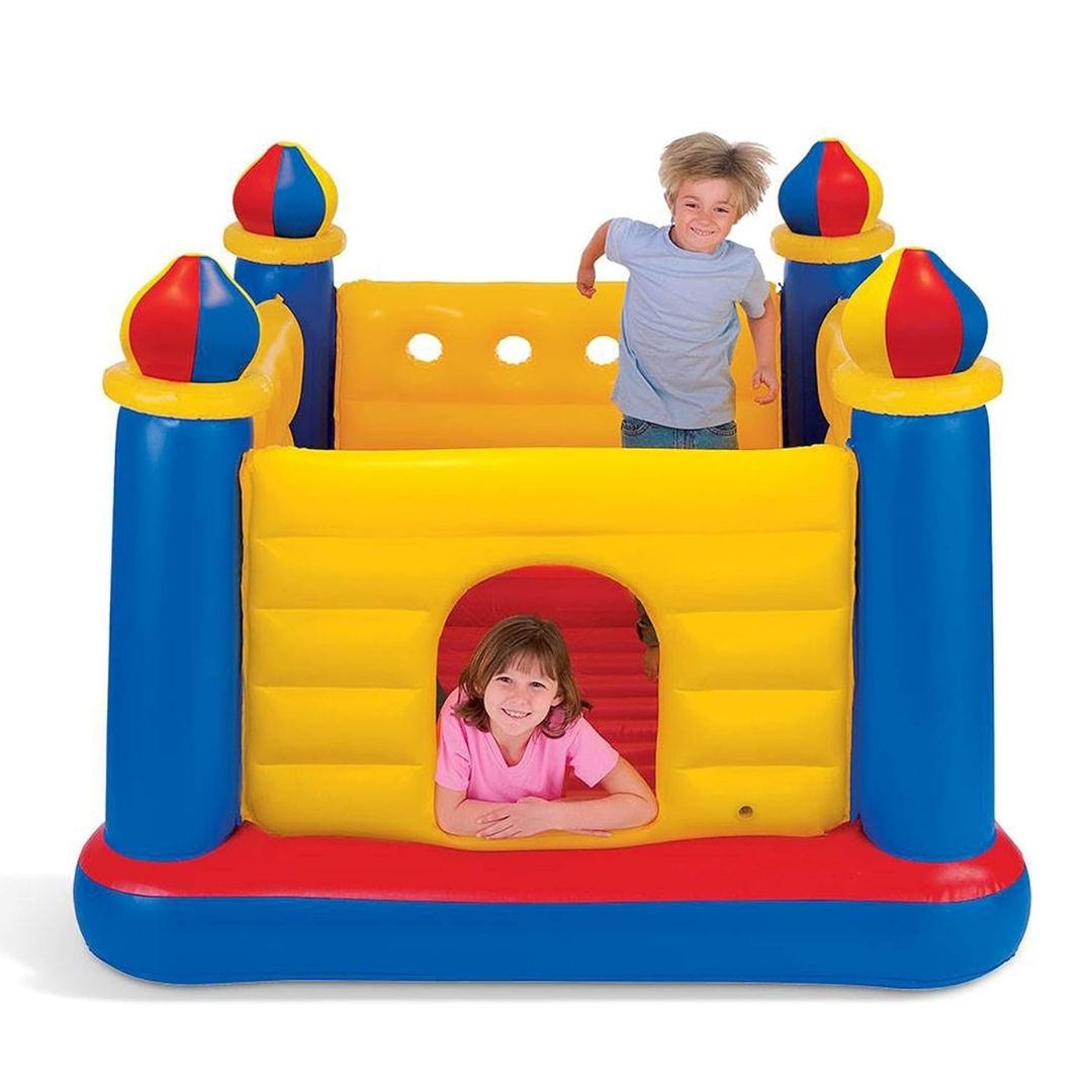 INTEX JUMP-O-LENE CASTLE BOUNCER, Ages 3To6 — Intex