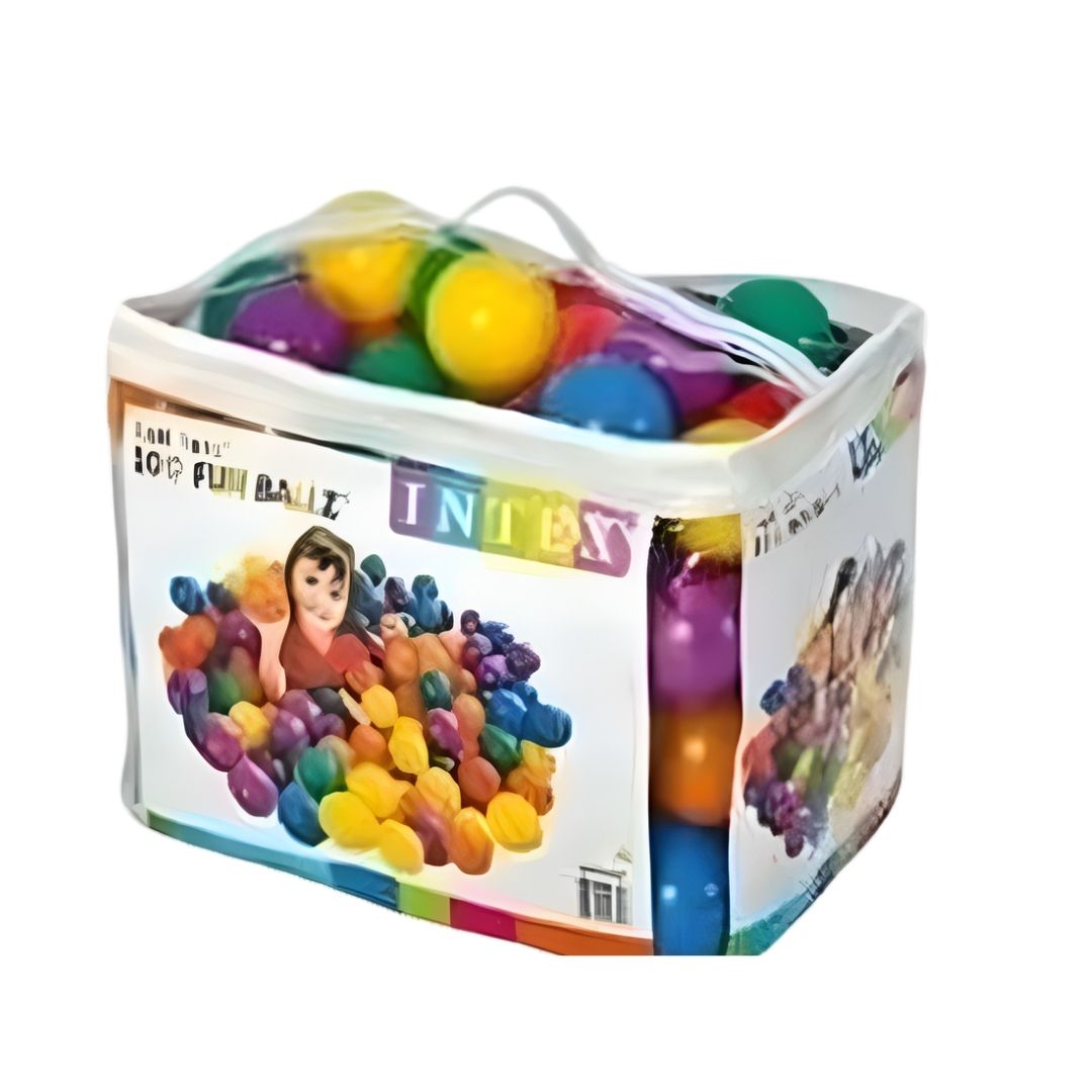 INTEX FUN BALLS (8CM), Ages 3+ — Intex
