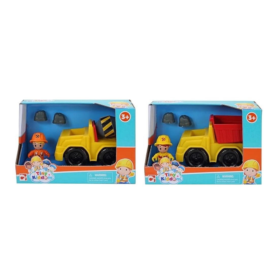 CHAPMEI TINY KIDDOM BUILDING KIDS CONSTRUCTION BUGGY PLAYSET, Ages 3+ — Chapmei